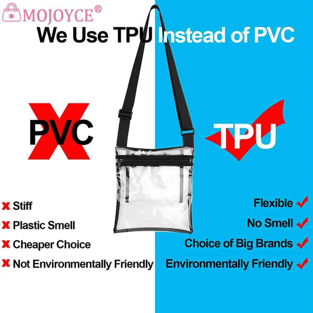 Clear Women Crossbody Shoulder Bag PVC Translucent Jelly Small Phone Key Purse