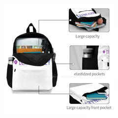 Clemson Death Valley Travel Laptop School Backpack Bag