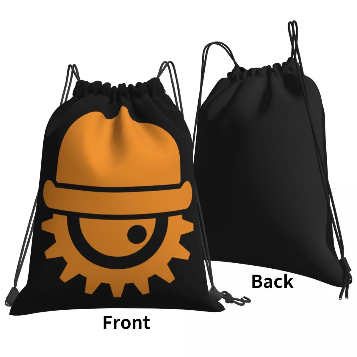 Clockwork Drawstring Bags Gym Bag School Backpacks