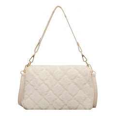 Cloud Lamb Maomao Bag for Women Plush Cross-body Handbag