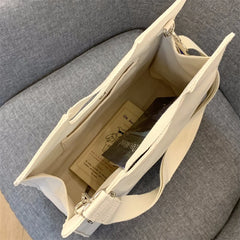 Women's Canvas Crossbody Bag Large Shoulder Tote Handbag