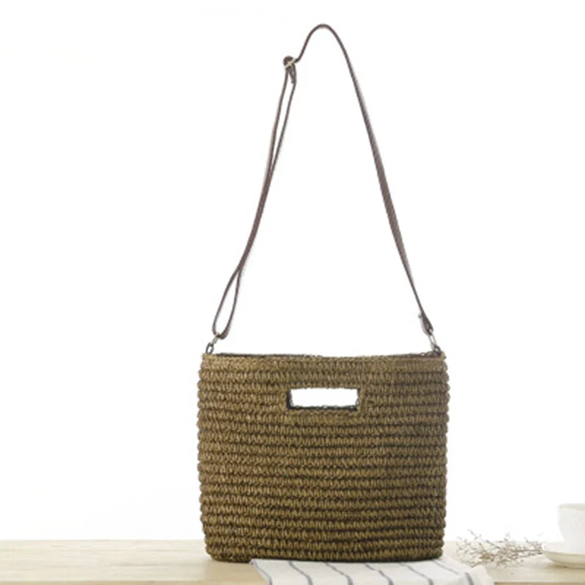 College Wind Shoulder Messenger Bag Handwoven Tempe...