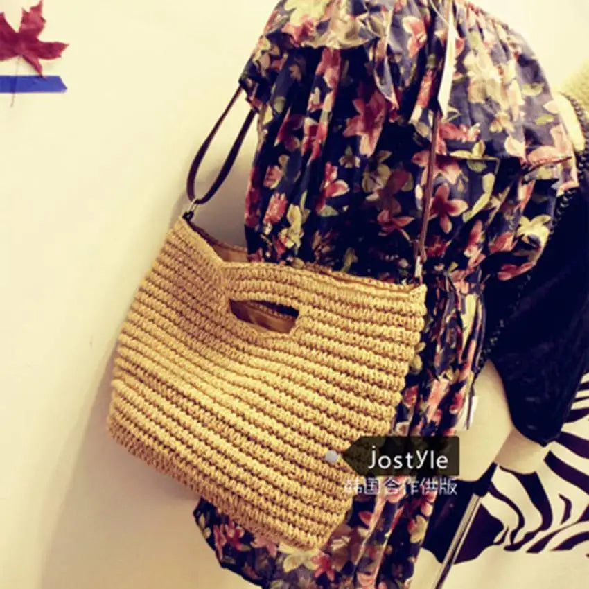 College Wind Shoulder Messenger Bag Handwoven Tempe...