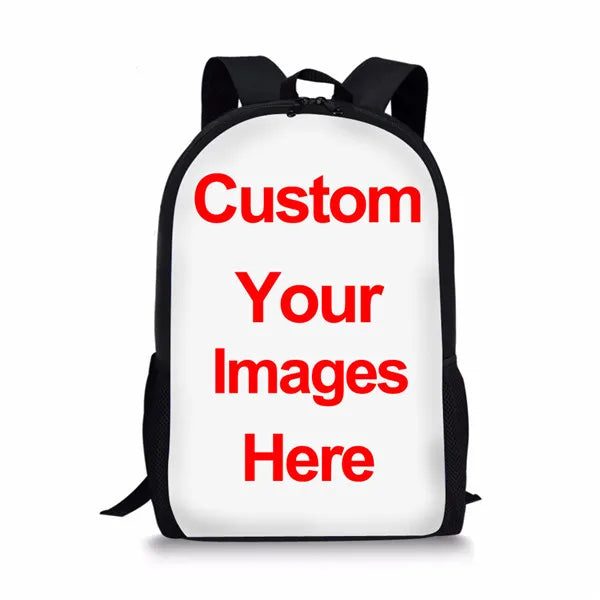 Coloranimal Seabed Fishes Pattern Teenager School Bag Large Capacity Backpack