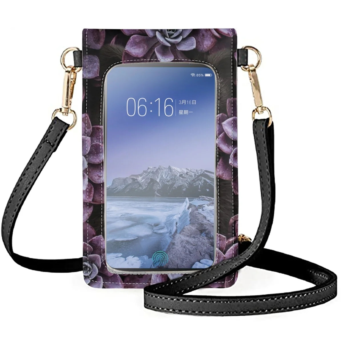 Coloranimal Raccoon Parrot Animal Phone Bag Lady Wallet