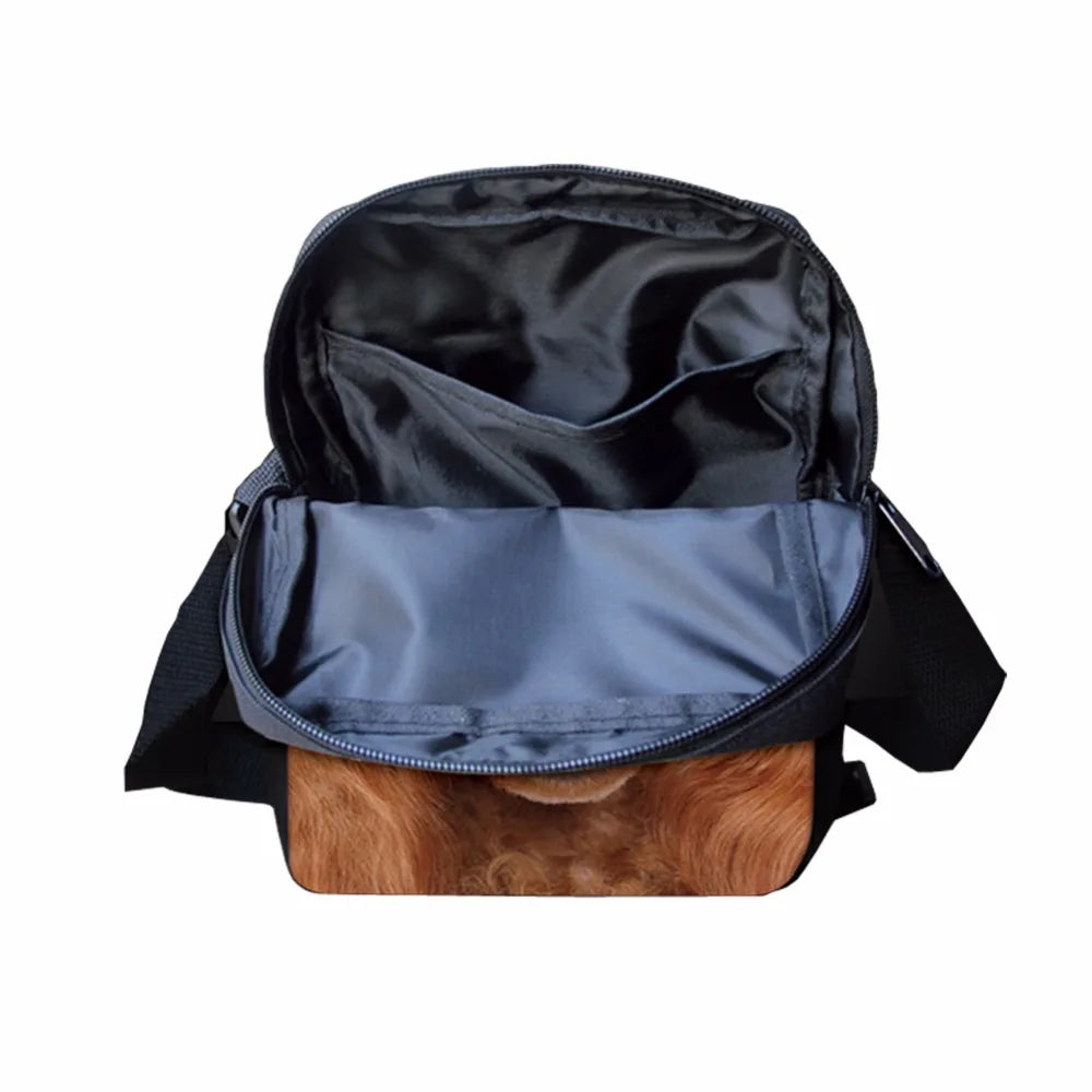 Colorful Printing Animal Panda Messenger Bag for Women