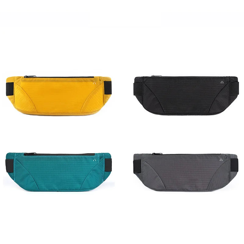 Colorful Waist Bag Waterproof Belt Pouch Zip Fanny
