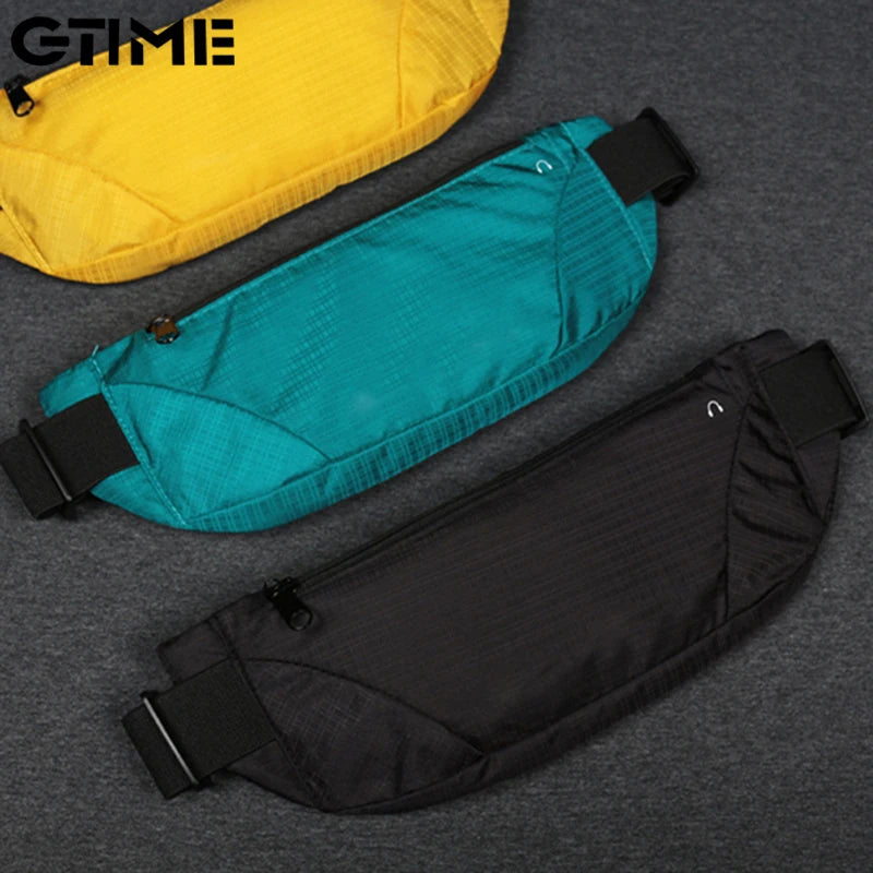 Waterproof Bum Bag Running Jogging Belt Pouch Zip Fanny Pack