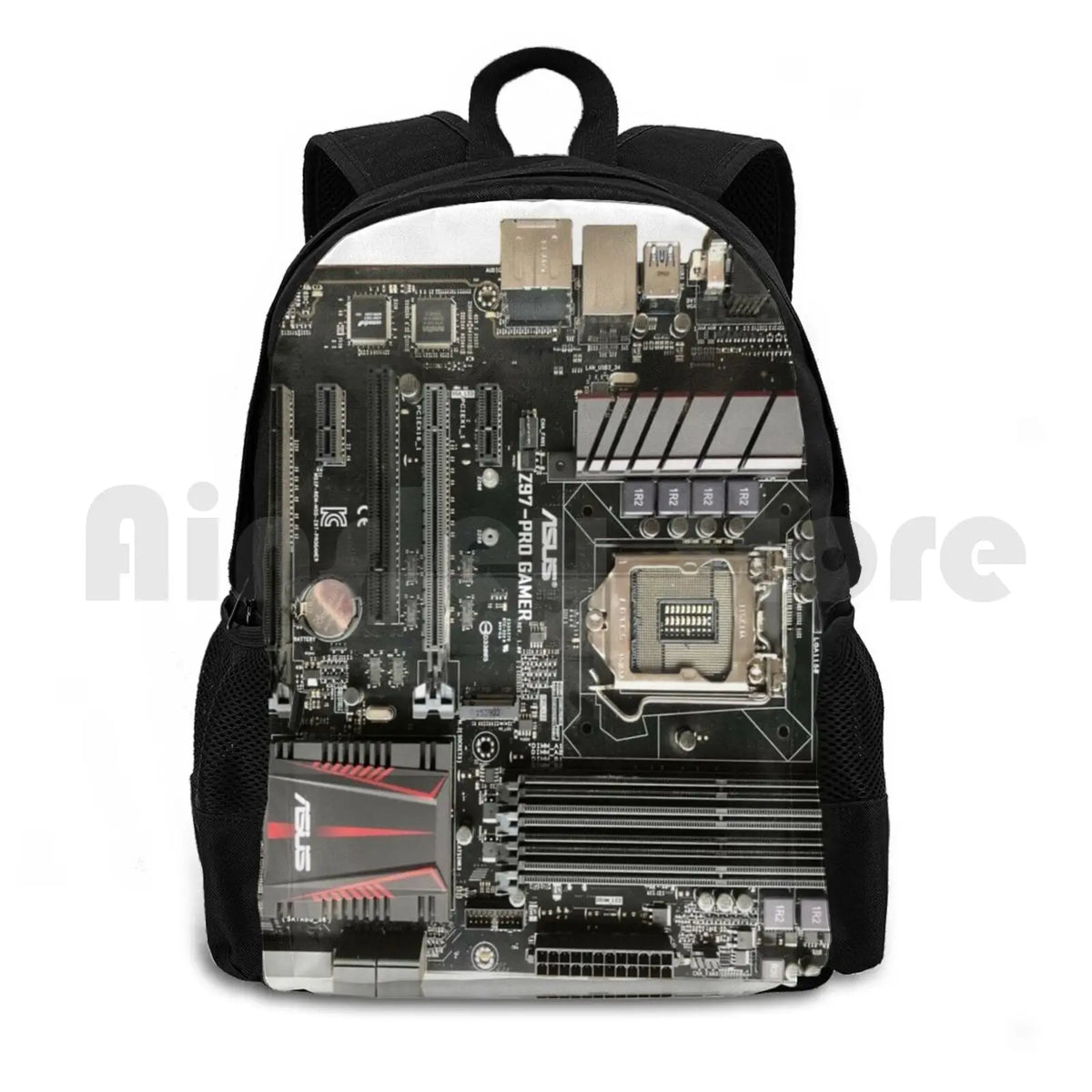 Computer Motherboard Outdoor Hiking Backpack