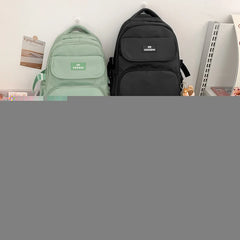 Casual Women Backpack Waterproof Nylon Student Bag