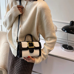 Leather Crossbody Bag Women Travel Handbag Shoulder Messenger Bag