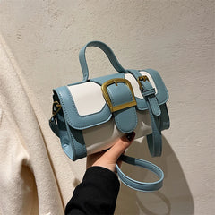 Leather Crossbody Bag Women Travel Handbag Shoulder Messenger Bag