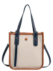 Canvas Shoulder Crossbody Bag Top Handle Tote Handbag