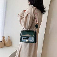 Leather Crossbody Bag Women Messenger Bag