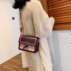 Leather Crossbody Bag Women Messenger Bag