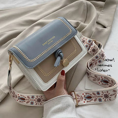 Leather Crossbody Bag Women Messenger Bag
