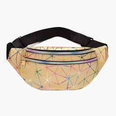 Plaid Pattern Fanny Pack Multifunction Crossbody Waist Bag