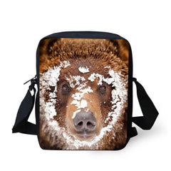 Animal Women Mini Cross-body Bag Messenger Bags Shoulder Pocket Packs