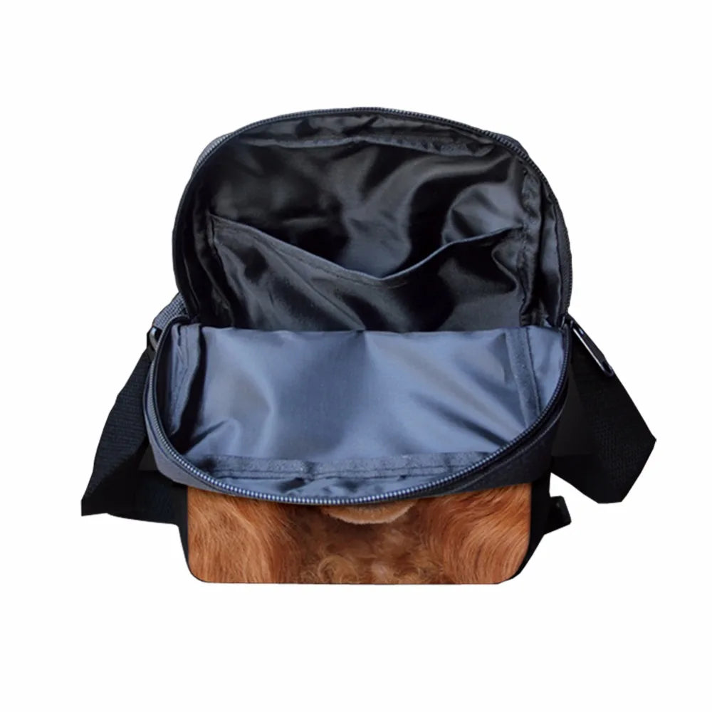 Animal Shark Messenger Bag for Women Elephant Crossbody Bag Girls Handbag
