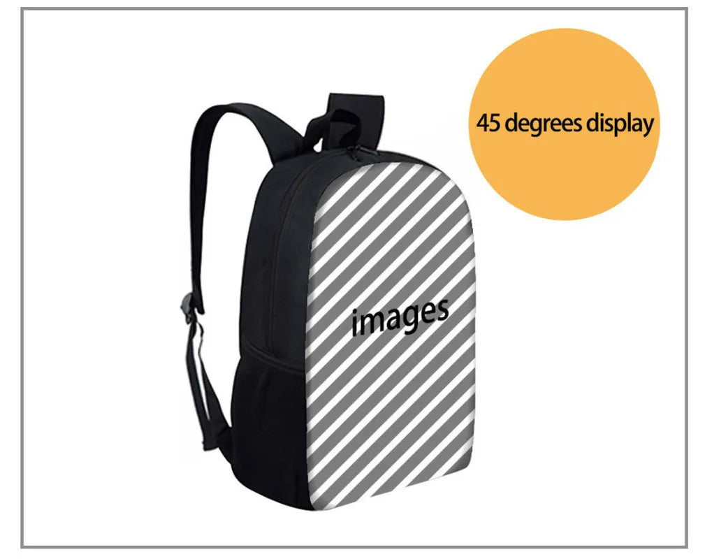 Owl Pattern Children School Bags Orthopedic Backpacks Girls Schoolbag Boys
