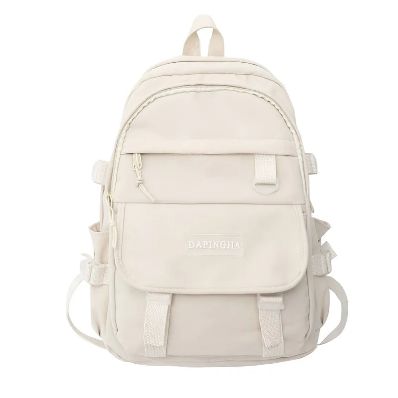 Female Waterproof College Backpack Lady Laptop Book Bag
