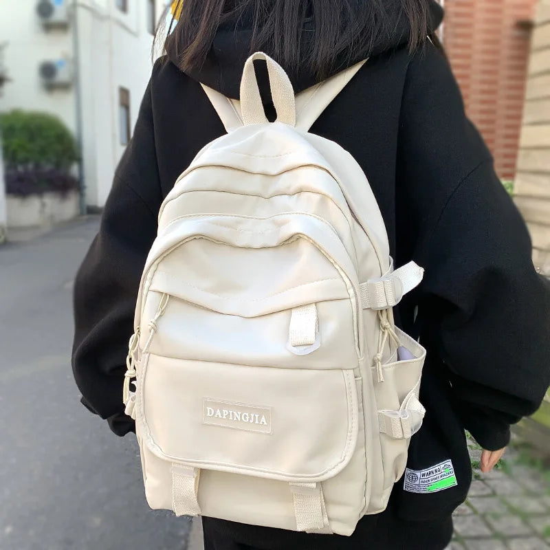 Female Waterproof College Backpack Lady Laptop Backpack