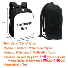 Kids Soccer Backpack Boys School Bag Student Bookbag