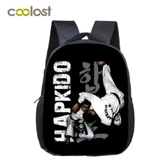 Judo Taekwondo Karate Aikido Backpack Kids School Bags Boy Girl Toddler Bag