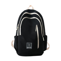 Waterproof Nylon Student Schoolbag Large Capacity Backpack