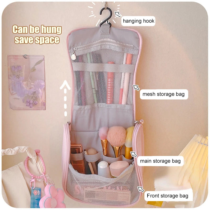 Large Travel Organizer Toiletry Bag for Women