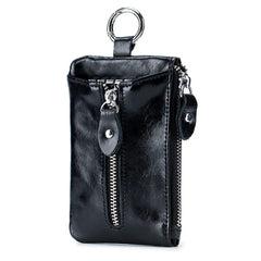 Cow Leather Key Holder Bag Organizer Car Key Case Pouch