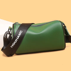Cow Leather Women Shoulder Bags High Soft Rivet Crossbody Bag