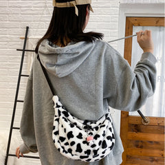 Cow Pattern Women Tote Handbags Large Shoulder Bag