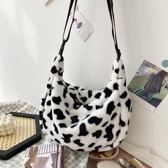 Cow Pattern Women Tote Handbags Large Shoulder Bag