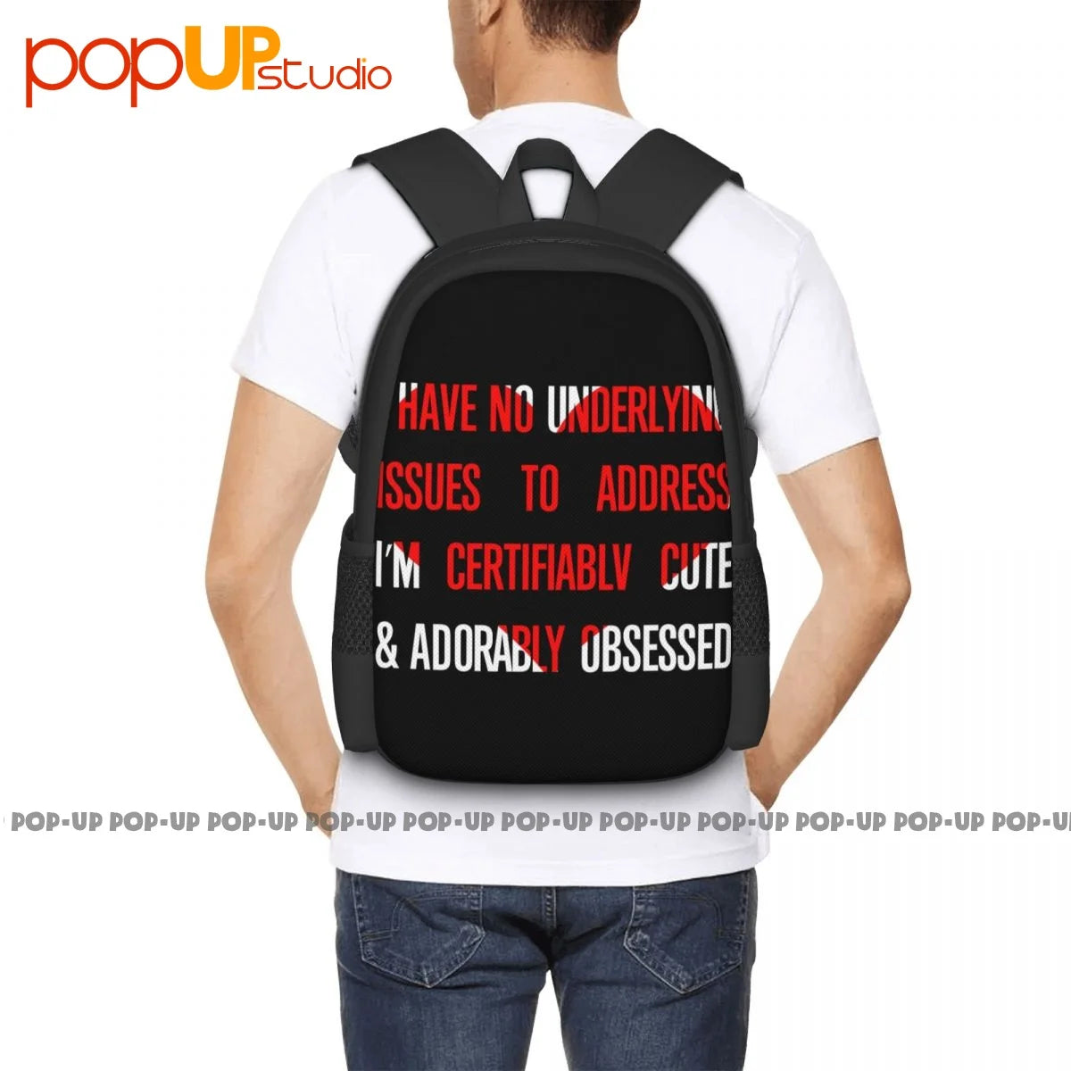 Crazy Ex-Girlfriend-I M Just A Girl In-I Have No Backpack Large Capacity