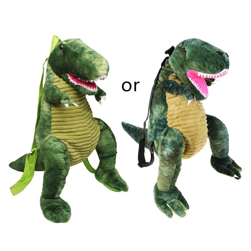 3D Dinosaur Kids Backpack Animal Cartoon Travel School Bag