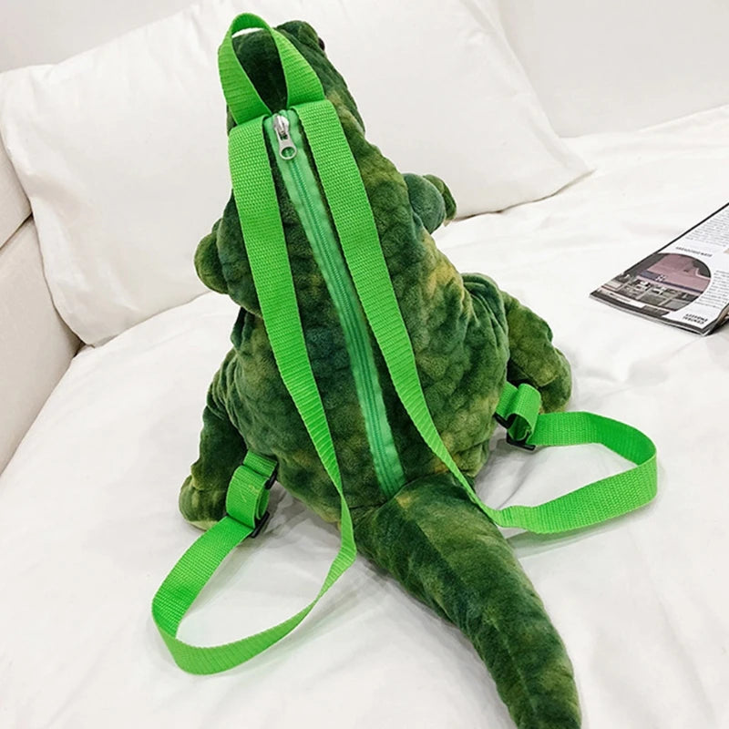3D Dinosaur Children Backpacks Animal Cartoon Travel School Bag for Kids