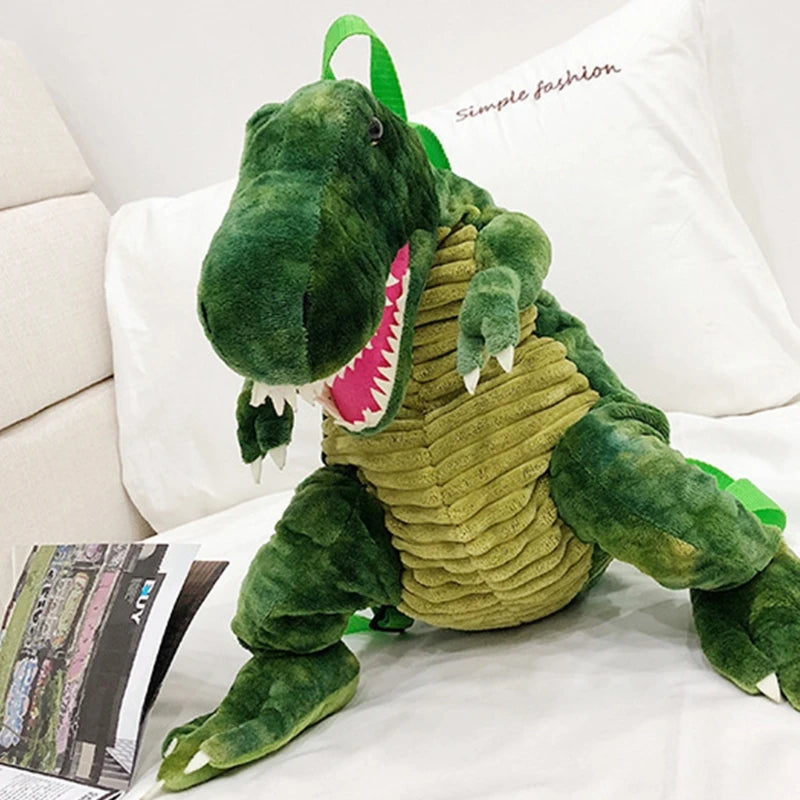 3D Dinosaur Children Backpacks Animal Cartoon Travel School Bag for Kids