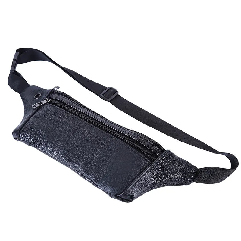 Men Belt Pouch Fanny Pack Waist Purse Clutch Bag