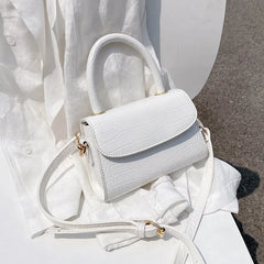 Crocodile PU Leather Shoulder Handbag Crossbody Bag