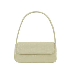 Crocodile Pattern Handbag Female Niche Medieval Underarm Bag Shoulder Bag