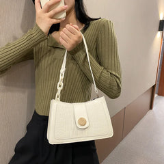 Stylish Crocodile Shoulder Bag for Women