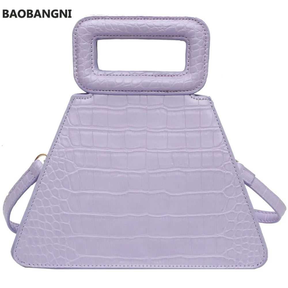 Crocodile Pattern Tote Bag PU Leather Women's Handbag