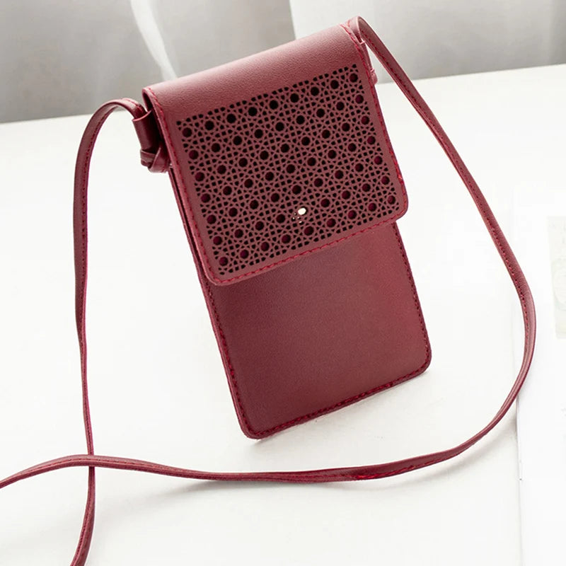 Touch Screen Cross Body Phone Bag Mini Purse