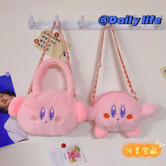 Cartoon Doll Plush Handbag Japanese Girl Lolita Fur Shoulder Bag