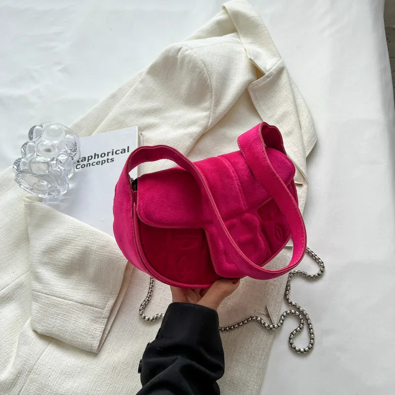 Vintage Crossbody Bag for Women Single Shoulder Bag Sac Luxe Cc
