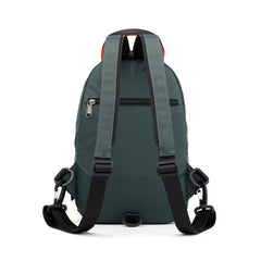 Men's Crossbody Messenger Chest Bag Waterproof Nylon Single Shoulder Pack