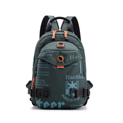 Men's Crossbody Messenger Chest Bag Waterproof Nylon Single Shoulder Pack