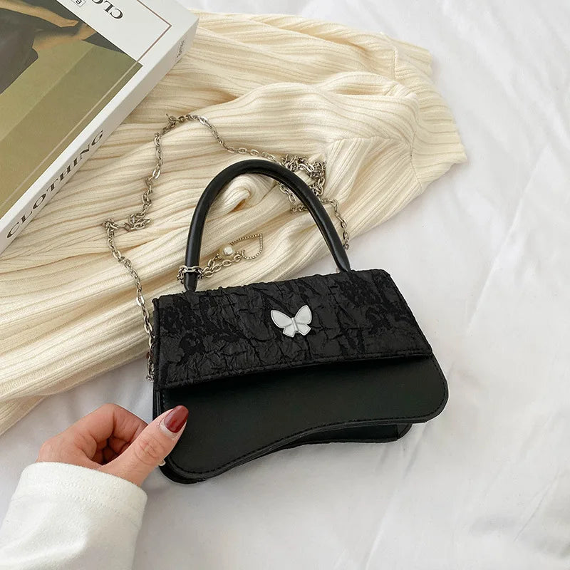 Crossbody Bags for Women Girls Clutch Purse Handbags Vintage Chain