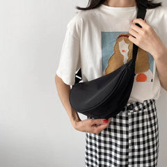 Women's Canvas Sling Bag Hobos Chest Bag